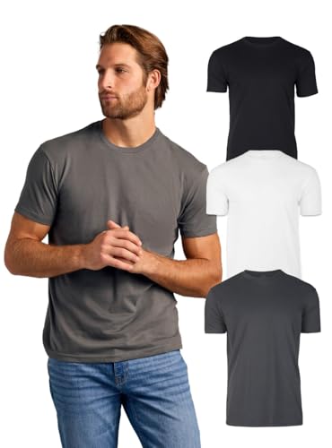 True Classic Mens T-Shirts – Short Sleeve Crew Neck Plain Novelty T Shirt for Men