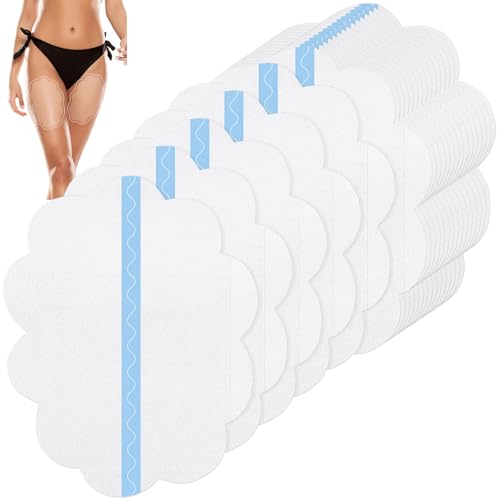 Timgle 30 Pcs Thigh Lift Tape Transparent Thigh Lifting Waterproof Adhesive Bandage Invisible Body Tape Anti Chafing Firming Shaping for Women Wedding Leg Body Sagging Skin