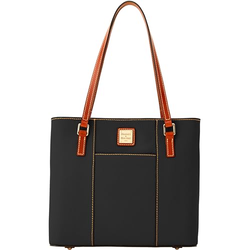 Dooney & Bourke Tote Bags for Women, Nylon Shopper Tote Bag with Long Leather Shoulder Straps