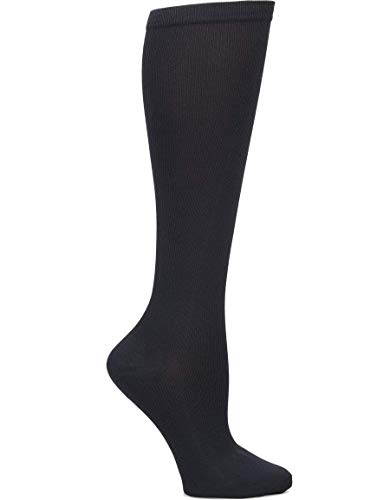Nurse Mates Wide Calf Socks | 12-14 mmHg Compression | Up to 22″ for Large Calf | Comfortable | 1 Pair