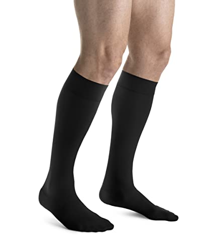 JOBST – 115091 for Men Knee High Closed Toe Compression Stockings, Extra Firm Legware for All Day Comfort for Males, Compression Class- 20-30 “Packaging may vary”