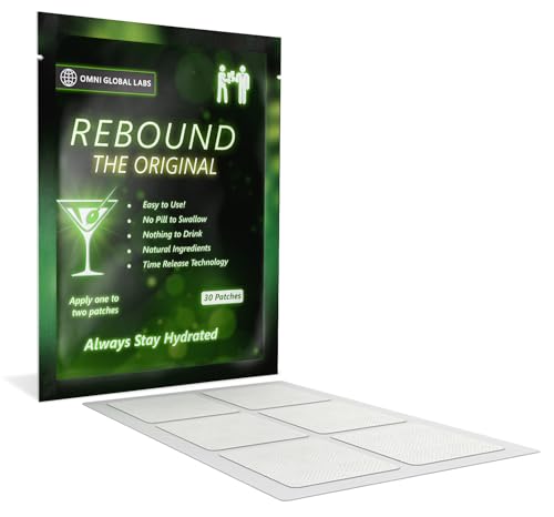 REBOUND Classic Patch – Extended Steady Release – 30 Patches – Natural Blend for a Balanced Nightlife