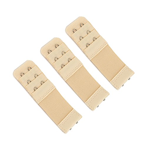More of Me to Love Stretch Elastic Bra Extender 3-Pack