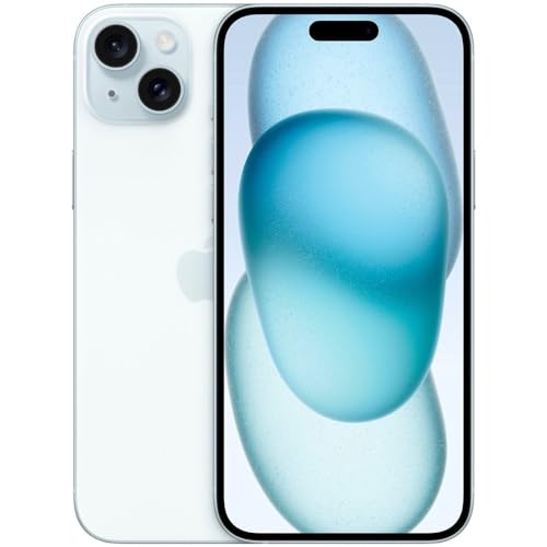 Apple iPhone 15, 128GB, Blue – Unlocked (Renewed)