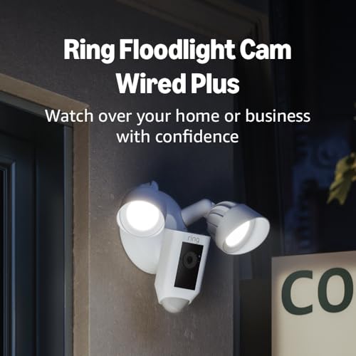 Ring Floodlight Cam Wired Plus (Newest Model)