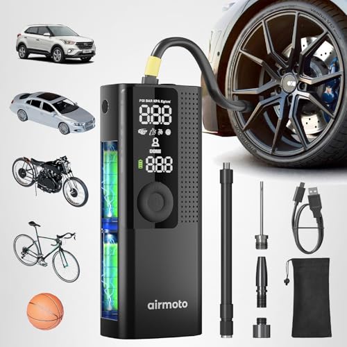 Airmoto Tire Inflator Portable Air Compressor